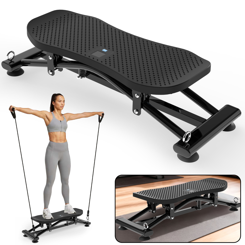 Home Gym Resistance Machine - Symulator narciarski z taśmami oporowymi -