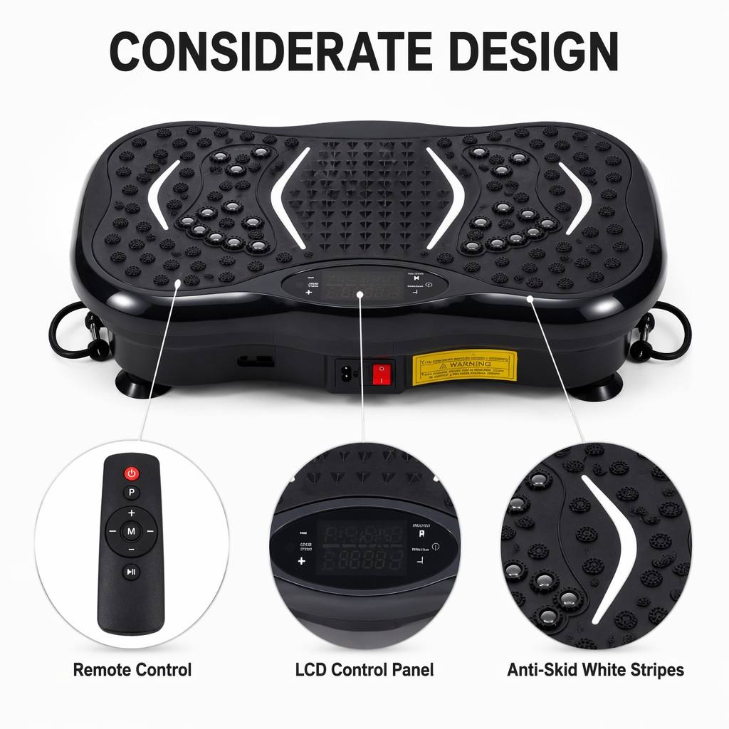 Home Gym Resistance Machine - Profesjonalna platforma wibracyjna do ćwiczeń z