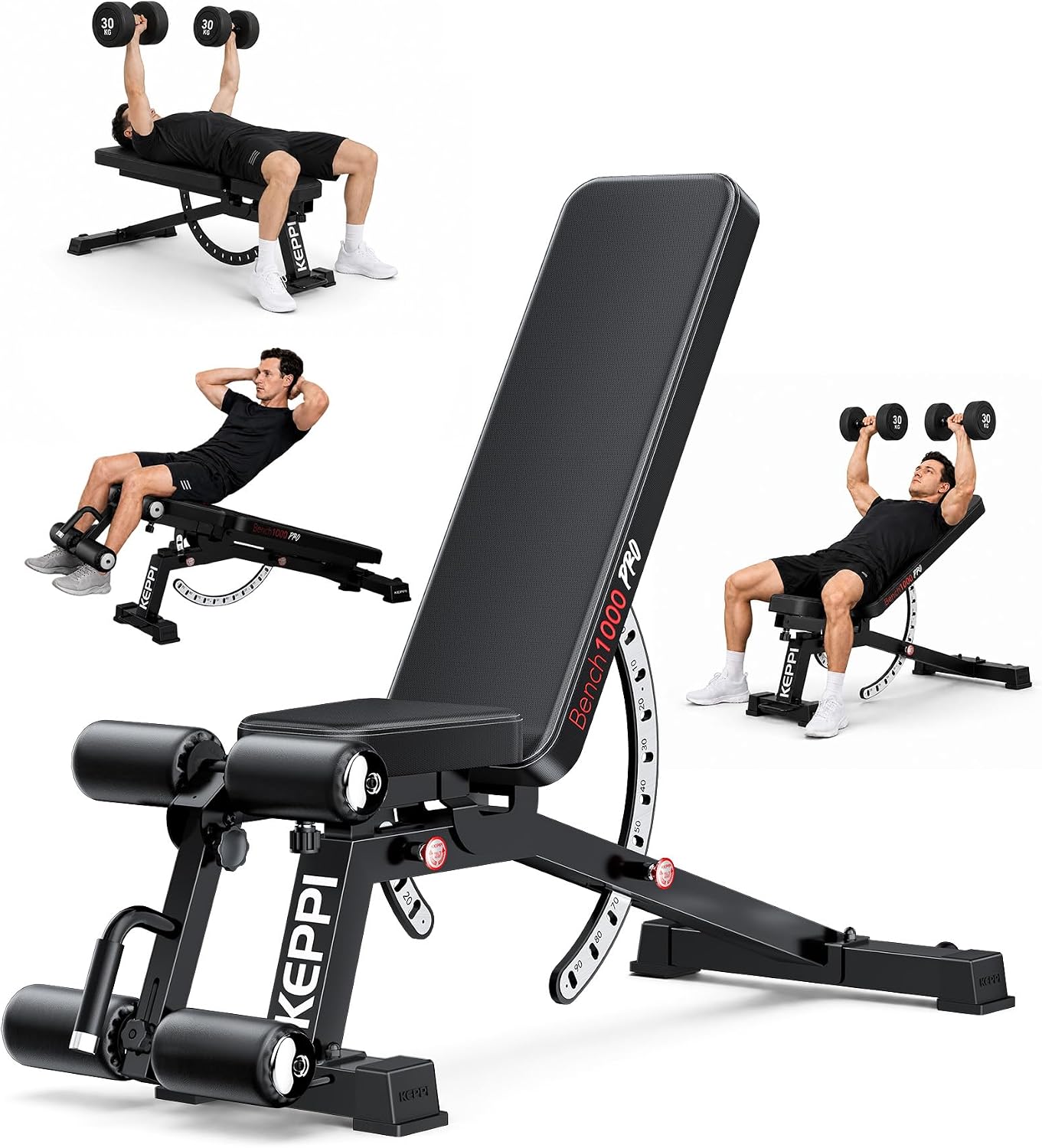 Home Gym Bench - Regulowana ławka do ćwiczeń o nośności