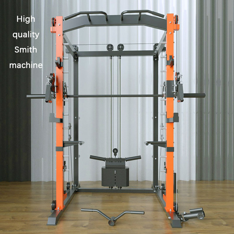 Home Gym With Smith Machine - Komercyjny, wielofunkcyjny system Power Rack Smith