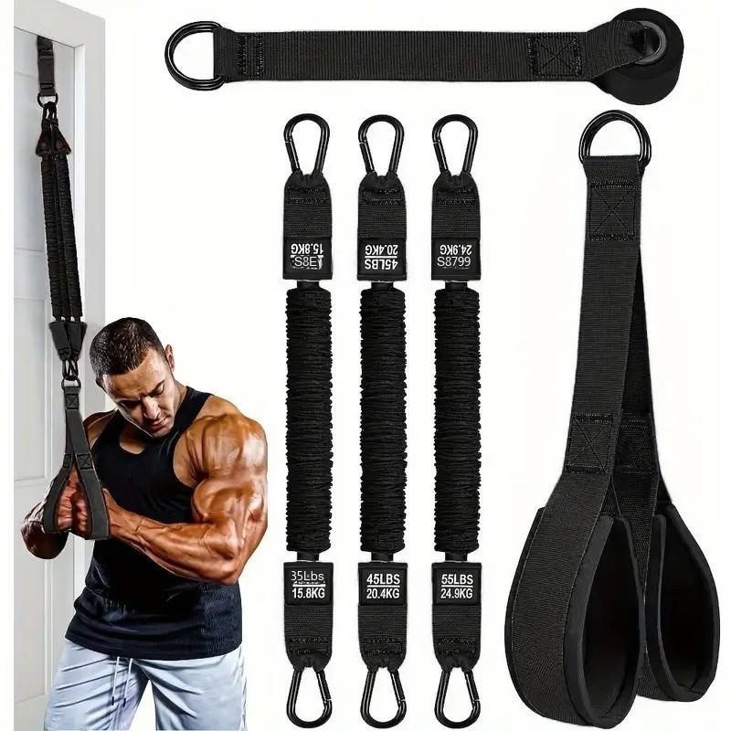 Home Gym Equipment Set - Zestaw taśm oporowych, lina do ćwiczeń