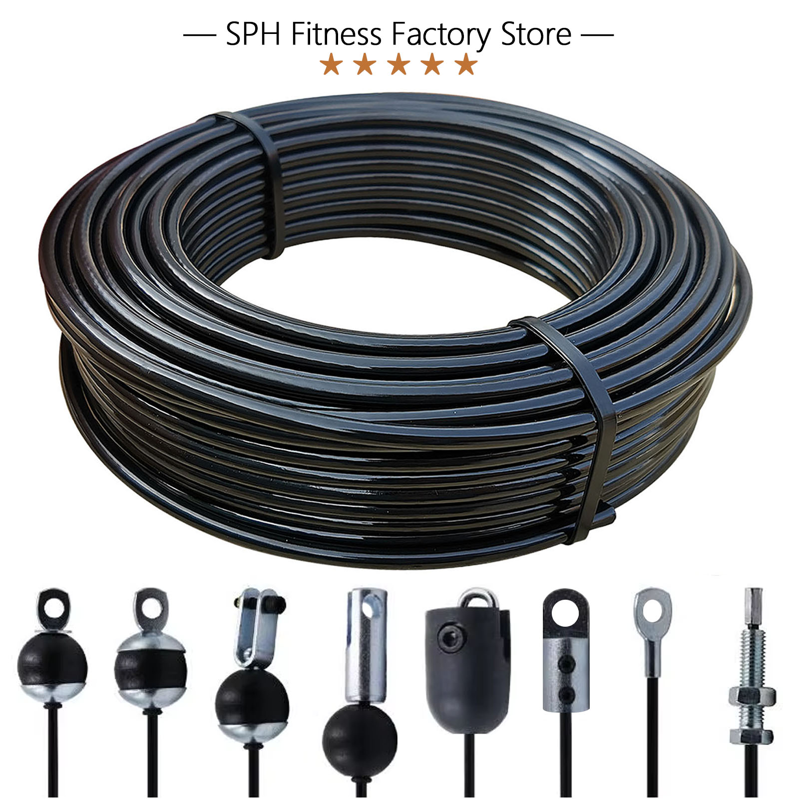 Lina stalowa o grubości 5/6 mm – Home Gym Nala recenzja i cena