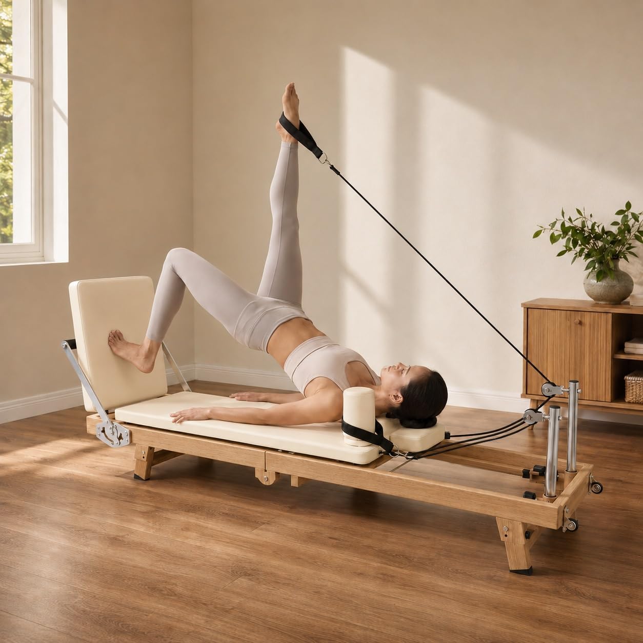Składany sprzęt do pilatesu Re – Home Gym Nala recenzja i cena