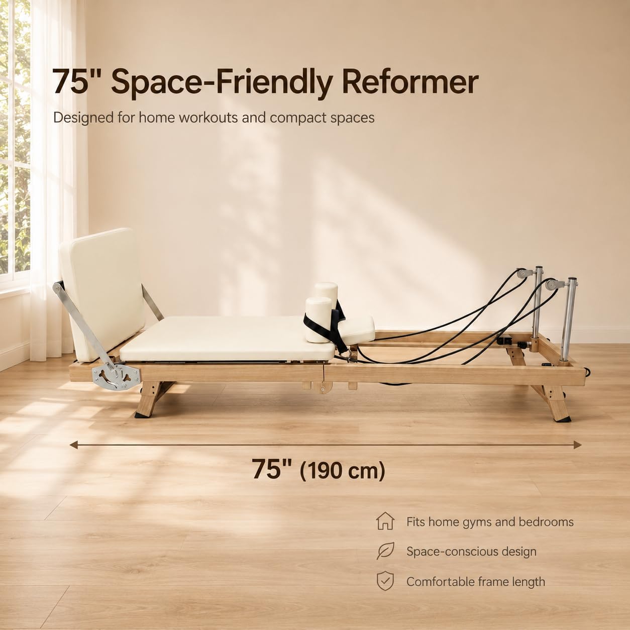 Składany sprzęt do pilatesu Re – Home Gym Nala recenzja i cena