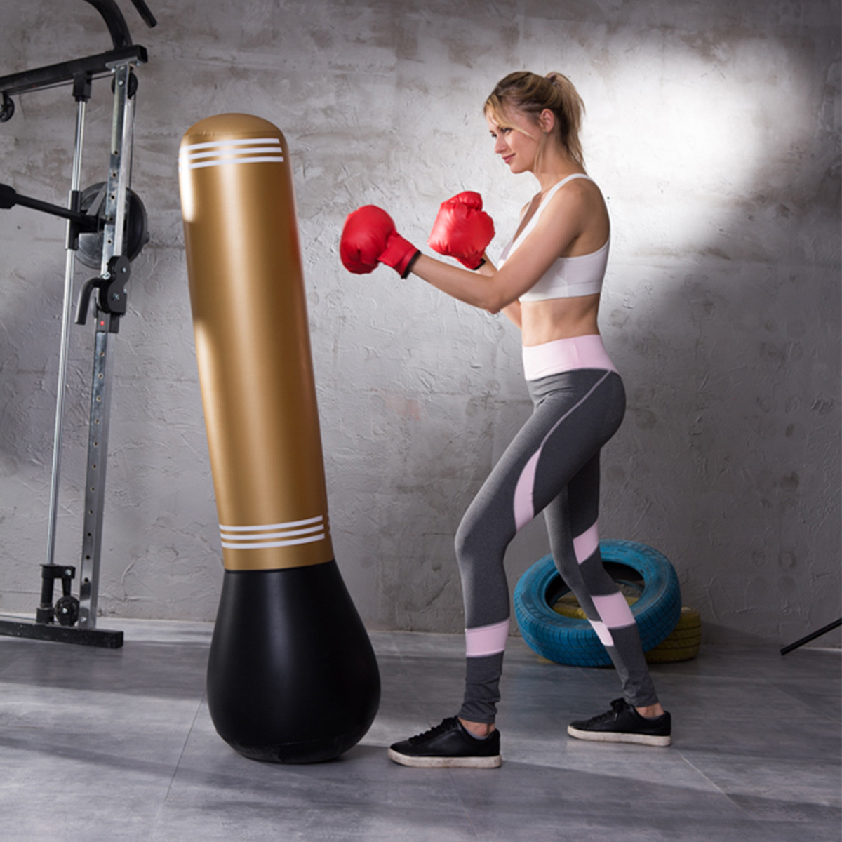 Nadmuchiwane kopanie worek tre – Boxing Bag Stand recenzja i cena