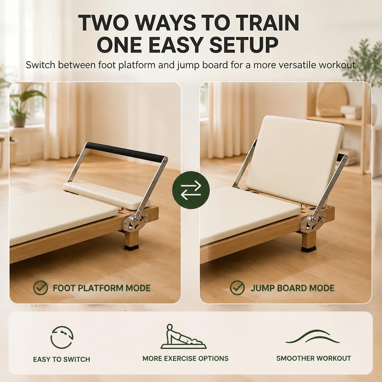 Składany reformer do pilatesu, – Home Gym Resistance Machine recenzja i cena