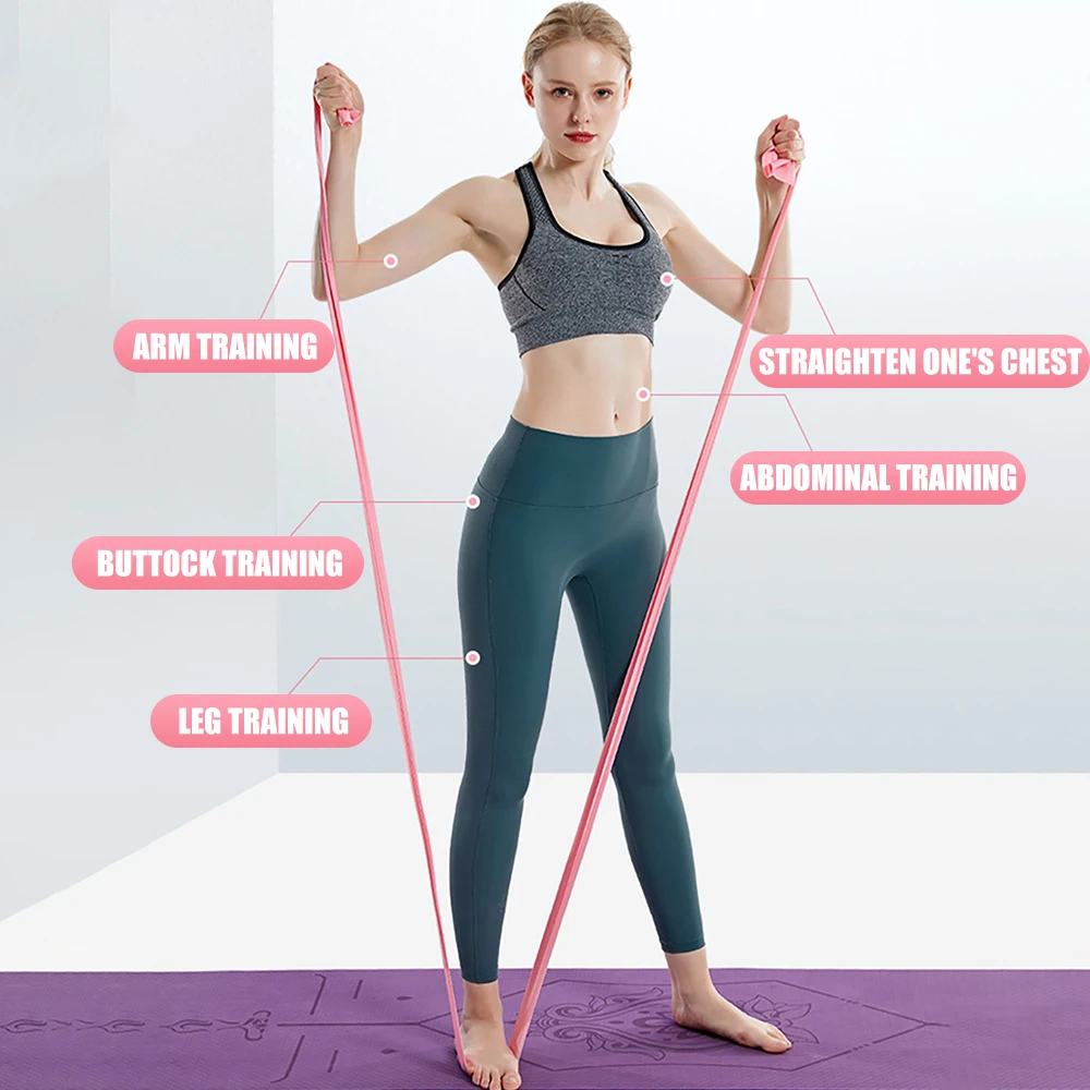 Długość 200 cm, elastyczna taś – Home Gym Resistance Machine recenzja i cena