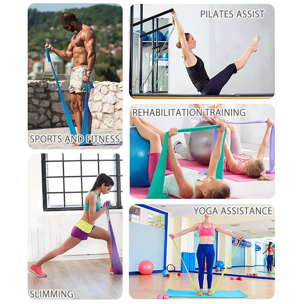 Długość 200 cm, elastyczna taś – Home Gym Resistance Machine recenzja i cena