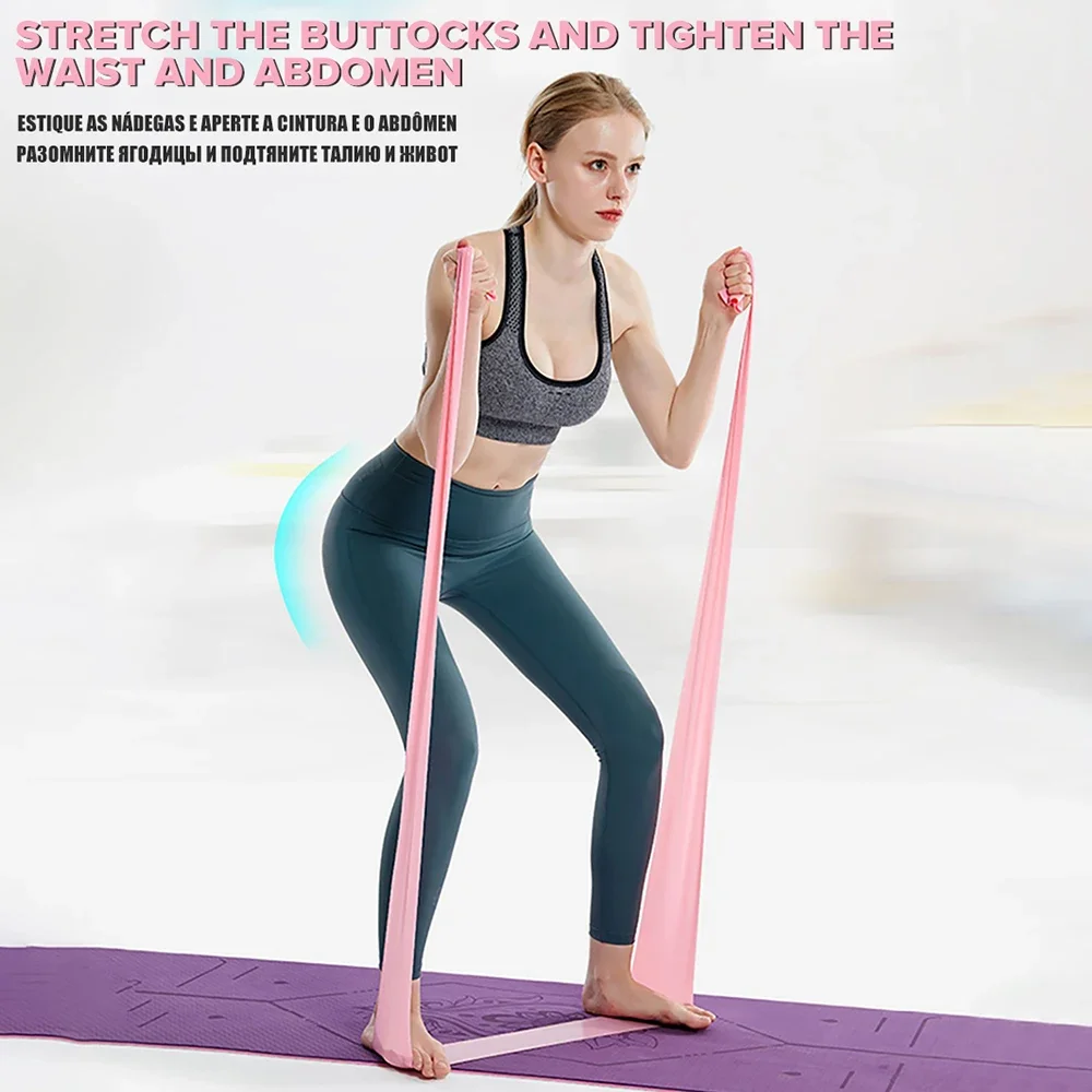Długość 200 cm, elastyczna taś – Home Gym Resistance Machine recenzja i cena