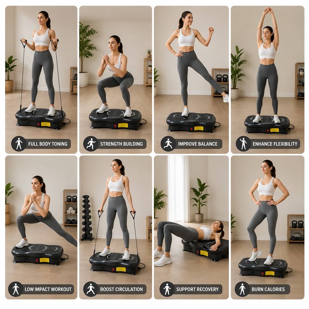Profesjonalna platforma wibrac – Home Gym Resistance Machine recenzja i cena