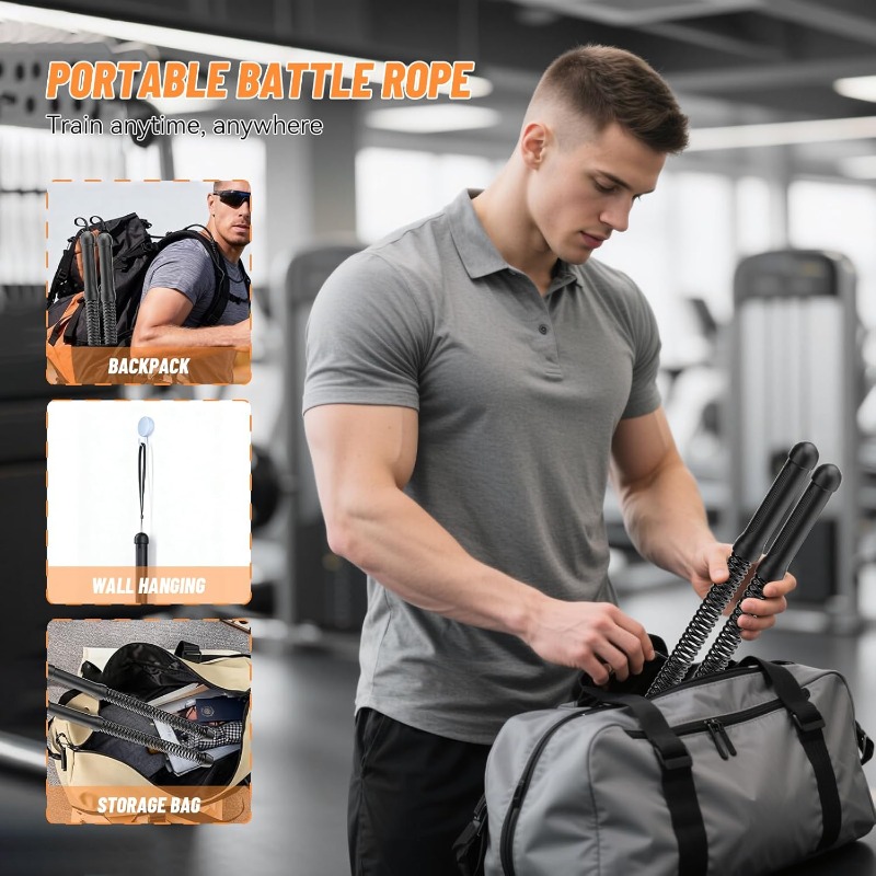 Bezprzewodowa lina do ćwiczeń  – Home Gym Equipment Set recenzja i cena