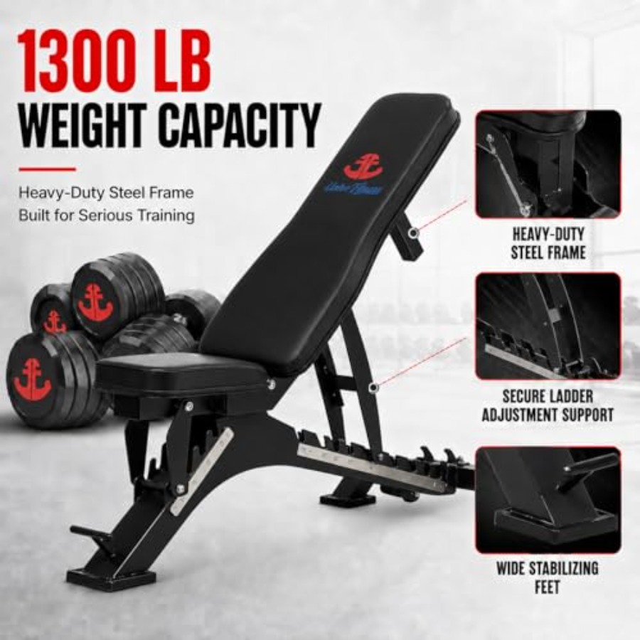 Regulowana ławka do ćwiczeń do – Home Gym Bench recenzja i cena