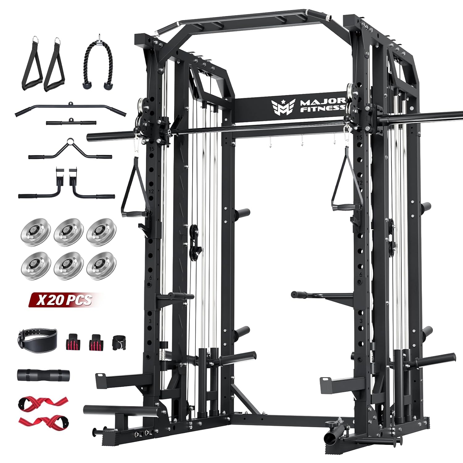 Stojak do przysiadów Smith Mac – Home Gym With Smith Machine recenzja i cena