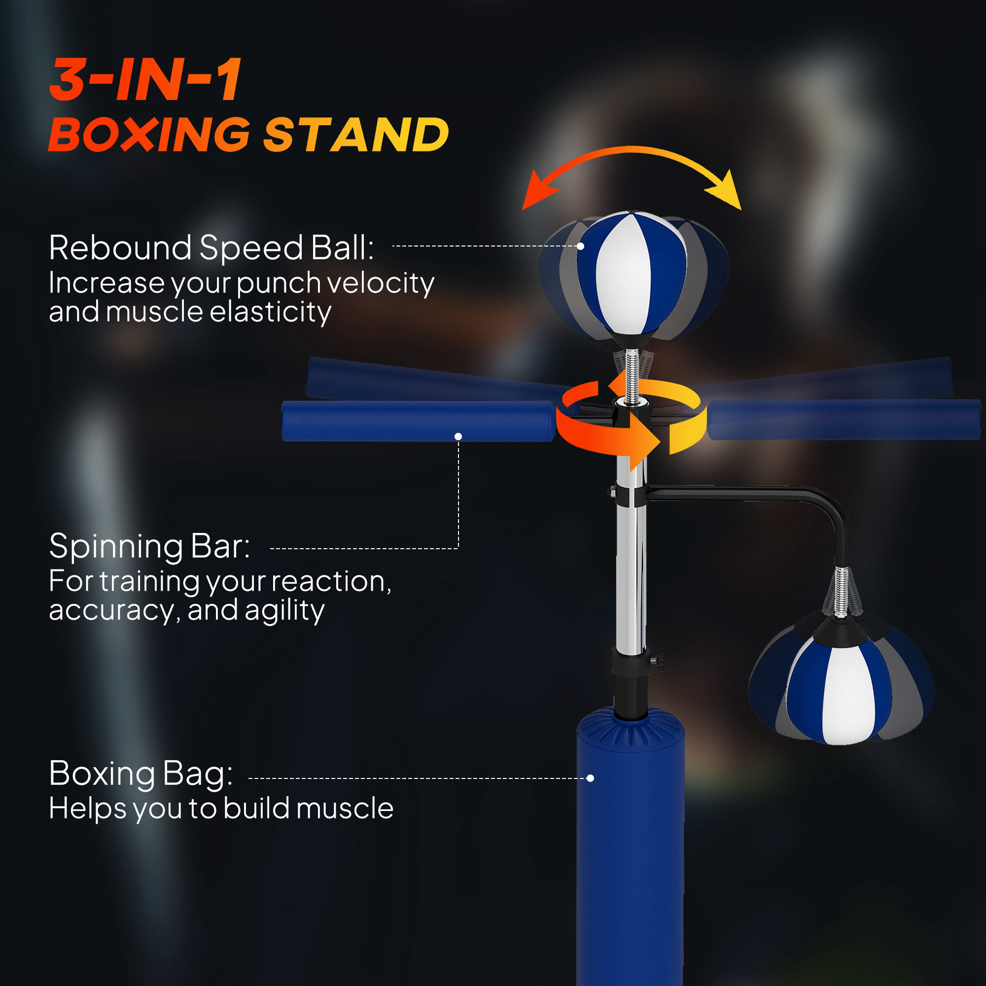 Stojak na worek treningowy 4.6 – Boxing Bag Stand recenzja i cena
