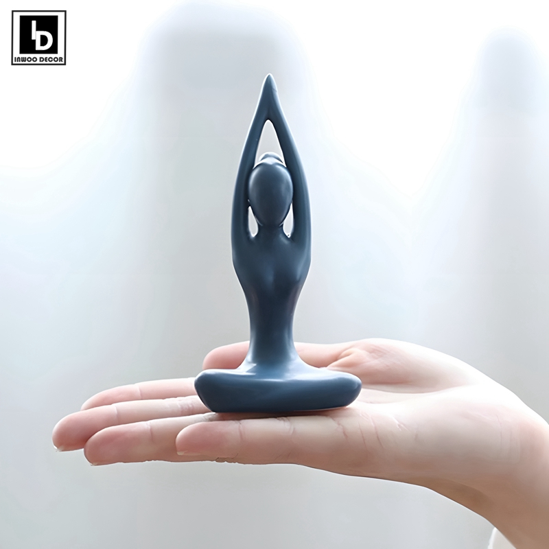 Abstrakcyjna joga pozuje ceram – Home Gym Zen recenzja i cena