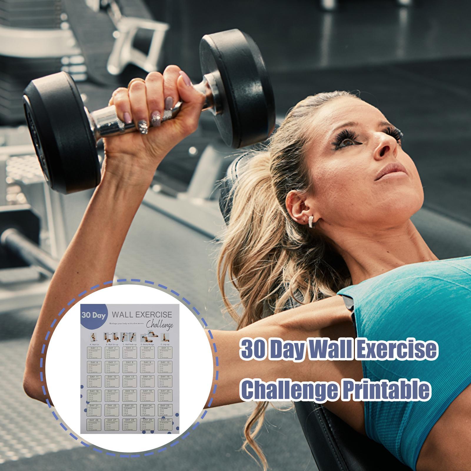 Planer Ćwiczeń Ściennych 30 Dn – Workout Plan Home Gym recenzja i cena