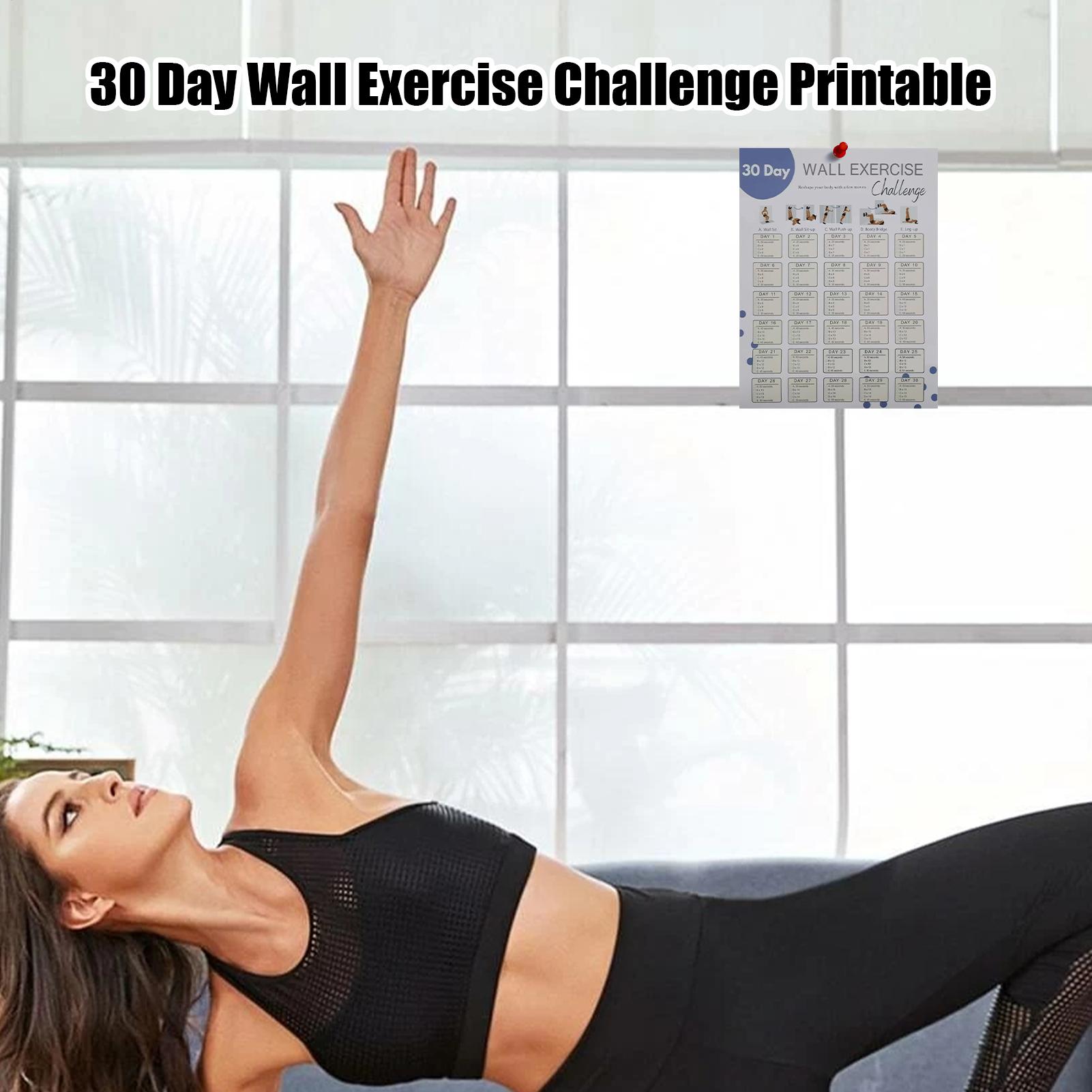 Planer Ćwiczeń Ściennych 30 Dn – Workout Plan Home Gym recenzja i cena
